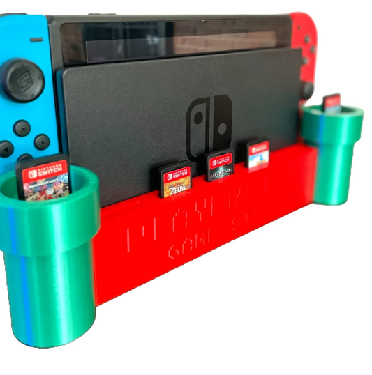 Super Mario Dock Ständer – Dein Röhren-Halter für Nintendo Switch & 5 Spiele!
