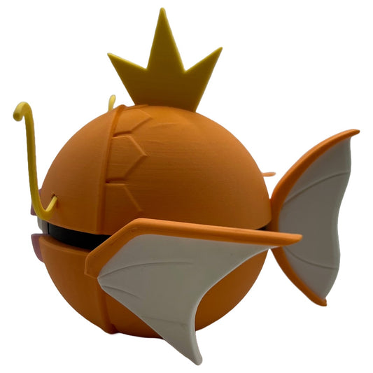 3D-gedruckten Karpfen-Kreatur Ball (Karpfen-Kreatur Ball) Charakterball - Perfekt für Sammler und Cosplay-Fans