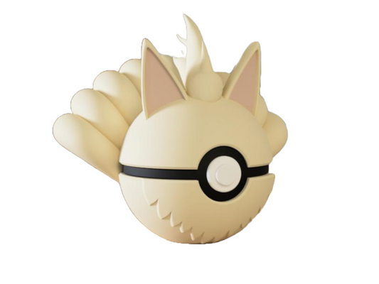 Nine-Tailed Fox Character Ball – Your 3D-printed fox spirit for collectors &amp; cosplay! 🦊✨