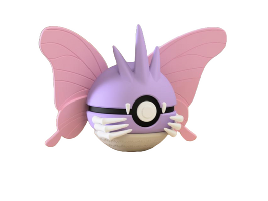 Poison Moth Character Ball – Your 3D-printed poison moth for collectors &amp; cosplay! 🦋