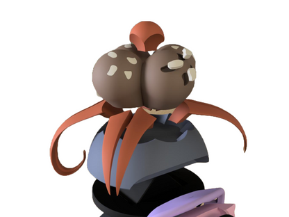 3D-gedruckten Blumen-Kreatur Blumen-Kreatur Ball Charakterball - Perfekt für Sammler und Cosplay-Fans