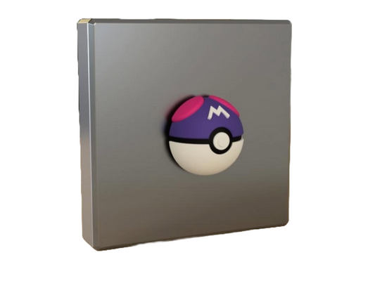Pokémon Meister Ball Kühlschrankmagnet – Dein ultimativer Fang für die Küche! 💜💖
