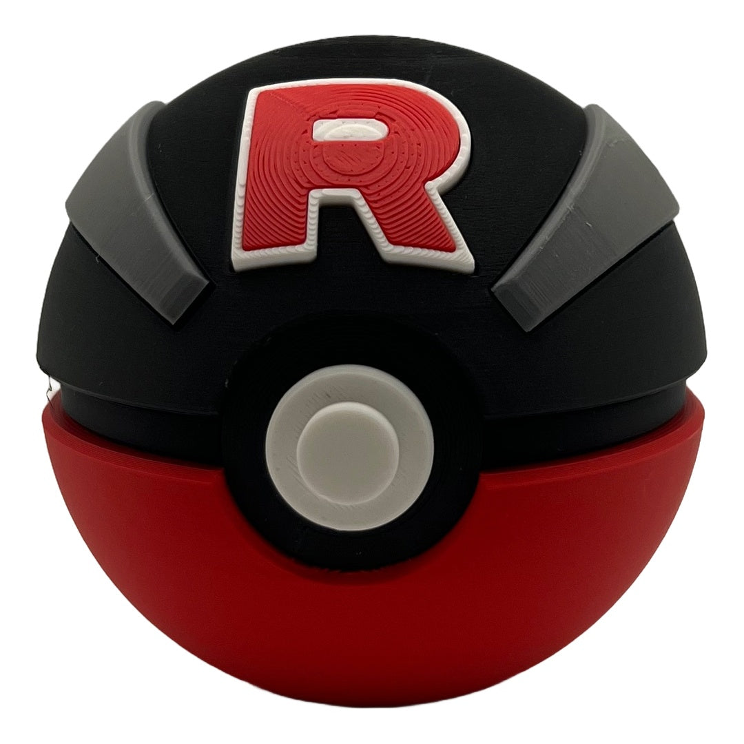 Villain Team Character Ball – Unique 3D-Printed Collectible! ⚫️🔴