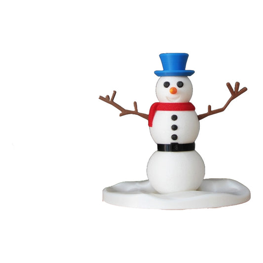 Fröhlicher Schneemann – Deine perfekte Weihnachts- & Winterdekoration!