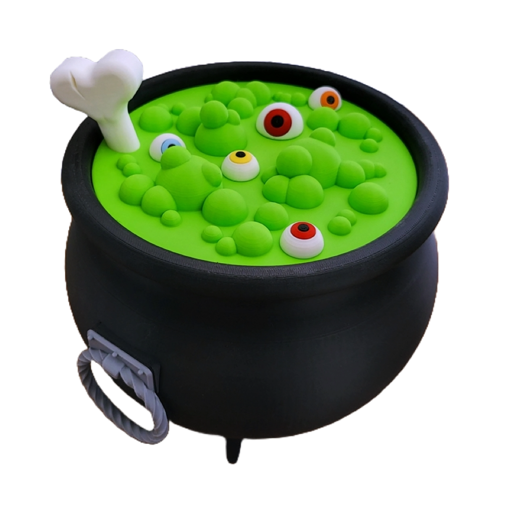 Halloween Hexenkessel mit Deckel – Die ultimative Schüssel für deine Grusel-Party! ‍