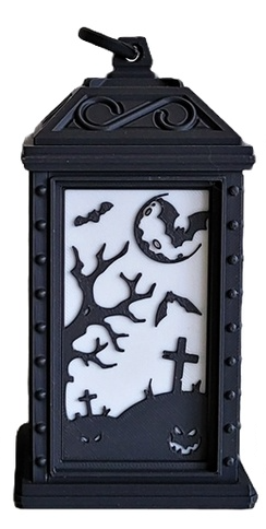 Halloween LED-Teelicht-Laterne – Deine stimmungsvolle Grusel-Deko!