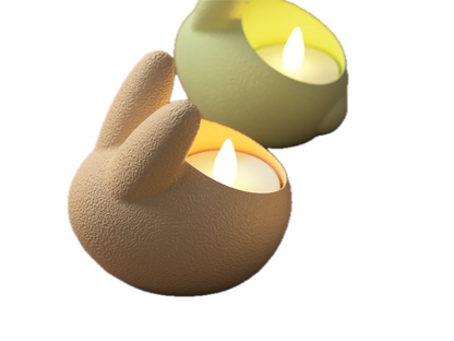 ** 6er-Set Osterhasen-Teelichthalter – Stilvolle Deko für Ostern & Frühling