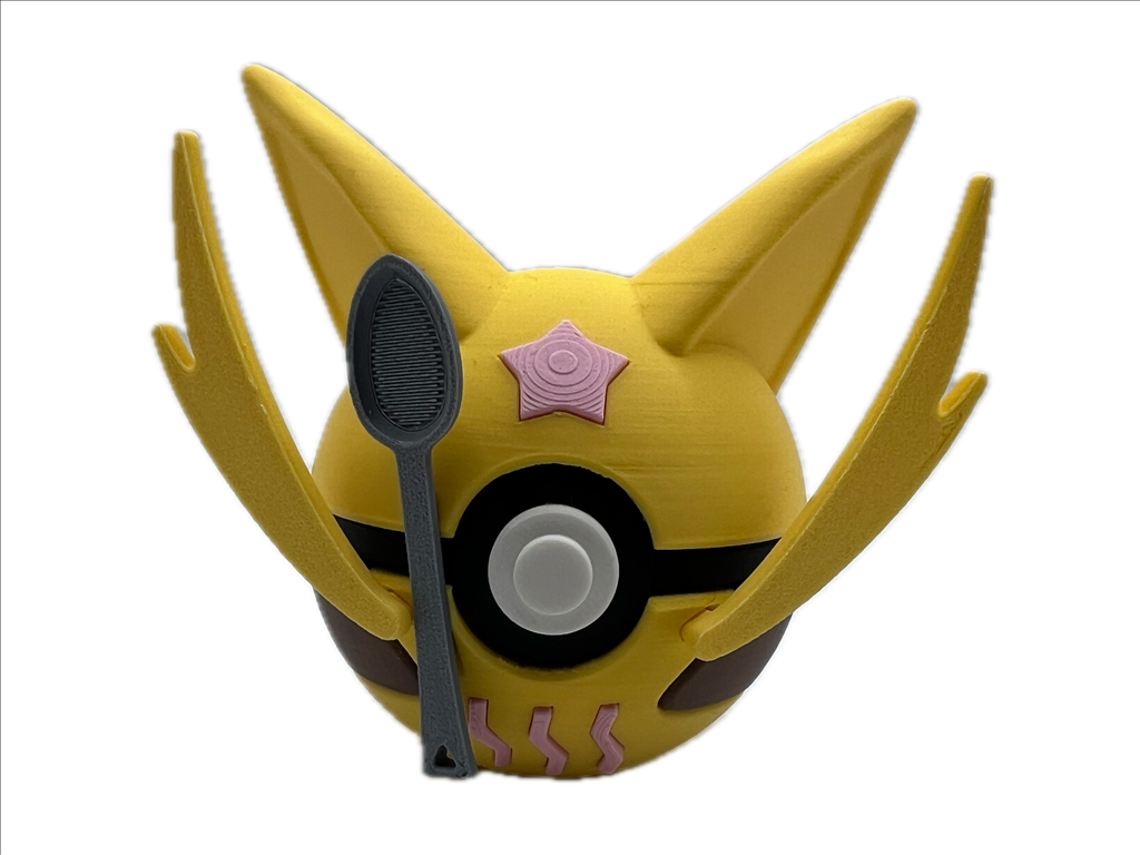 3D-printed spoon creature ball character ball - Perfect for collectors and cosplay fans