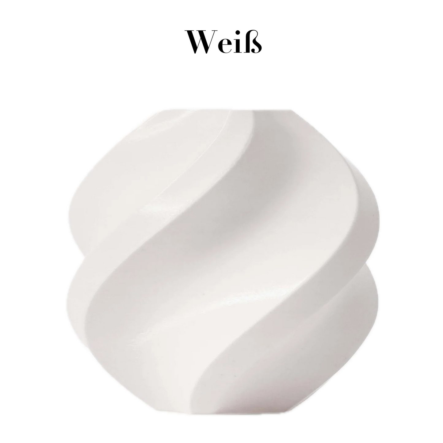 "Zweisamkeit" - Moderne Paar-Skulptur mit Rillenstruktur in über 40 Farben