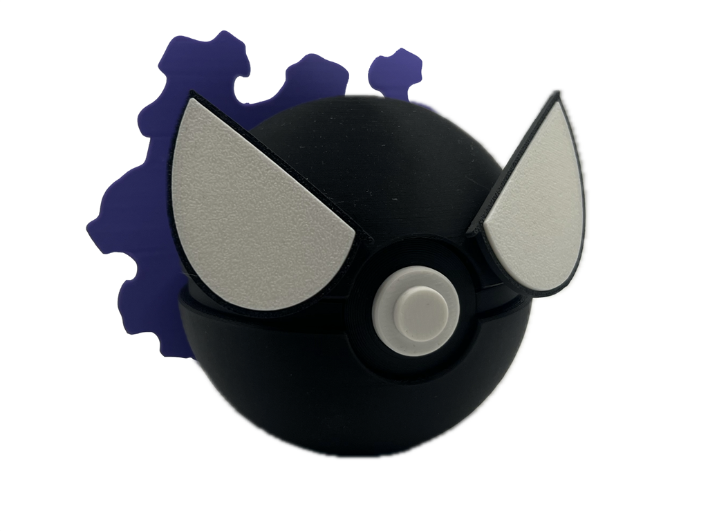 3D-printed ghost creature ball - perfect for collectors and cosplay fans