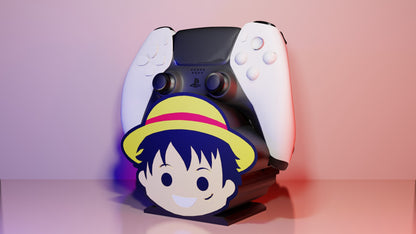 Monkey D. Luffy Controller Holder – The Pirate King for your gaming setup!